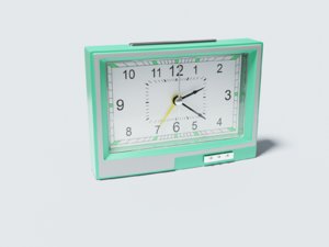3D alarm clock
