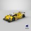 3D model polestar motor racing imsa