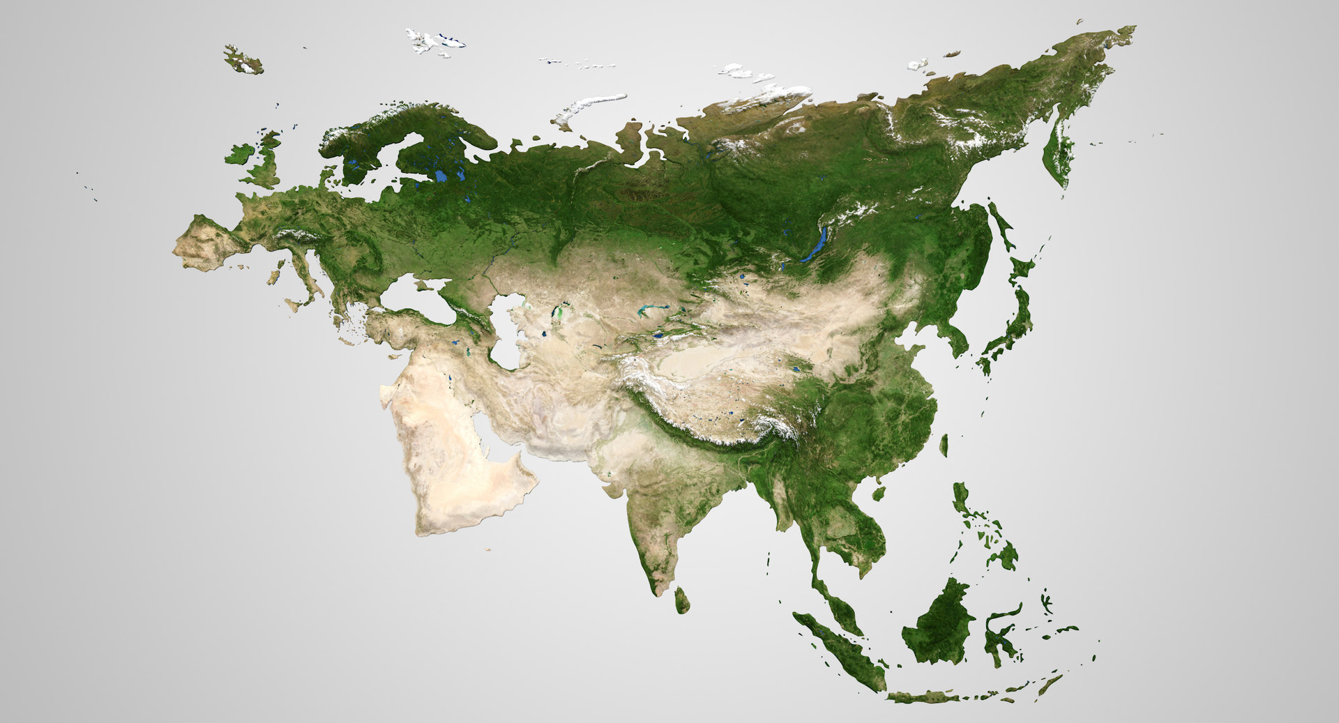 3D eurasia continent model - TurboSquid 1463608