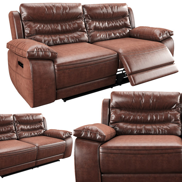 Harveys Monterano Recliner Sofa Model Turbosquid 1465940 Harveys Monterano Recliner Sofa Model