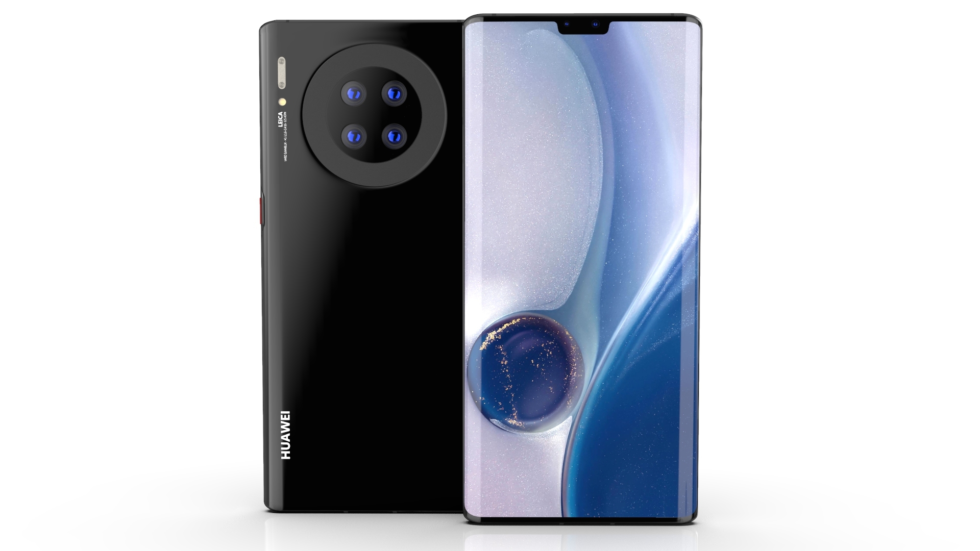 华为mate 30--huawei mate 30 pro set element 3d3d模型