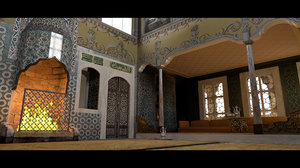 topkapi palace 3D model
