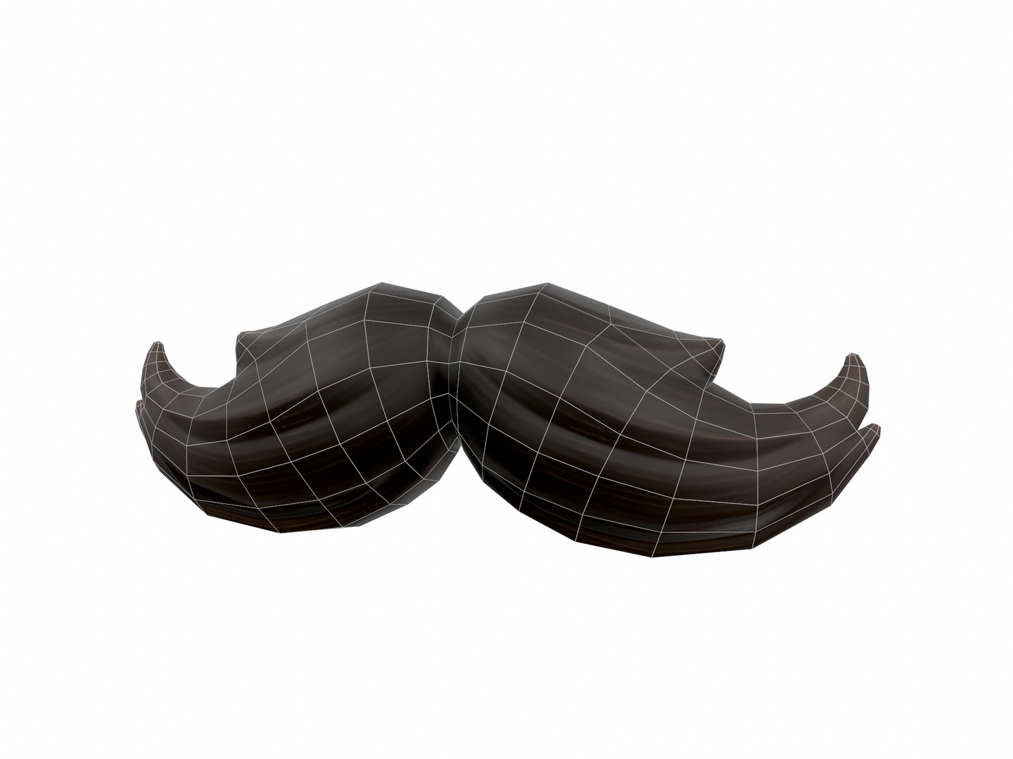 3D model mustache style - TurboSquid 1466316