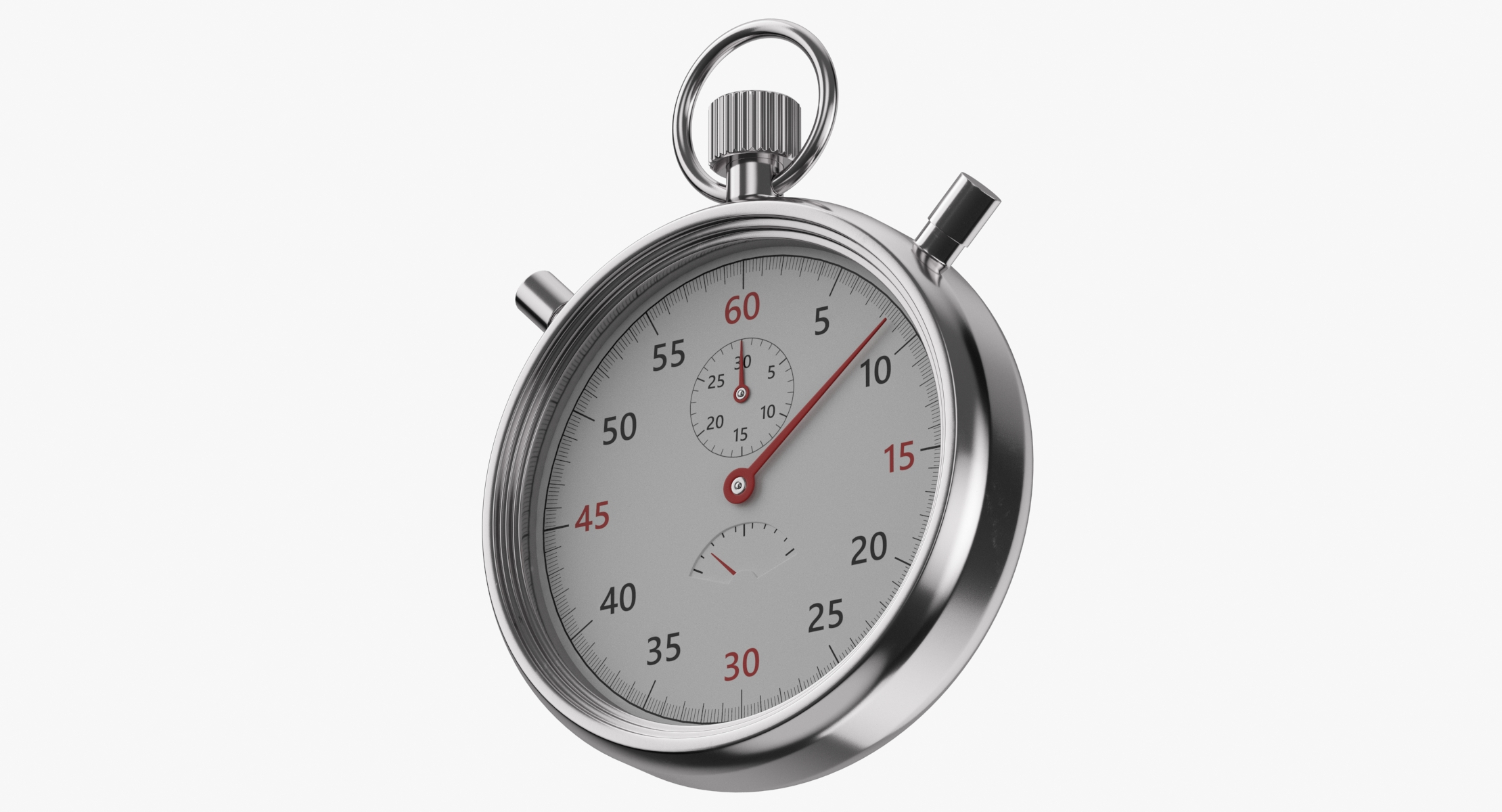 Stopwatch time model TurboSquid 1466352