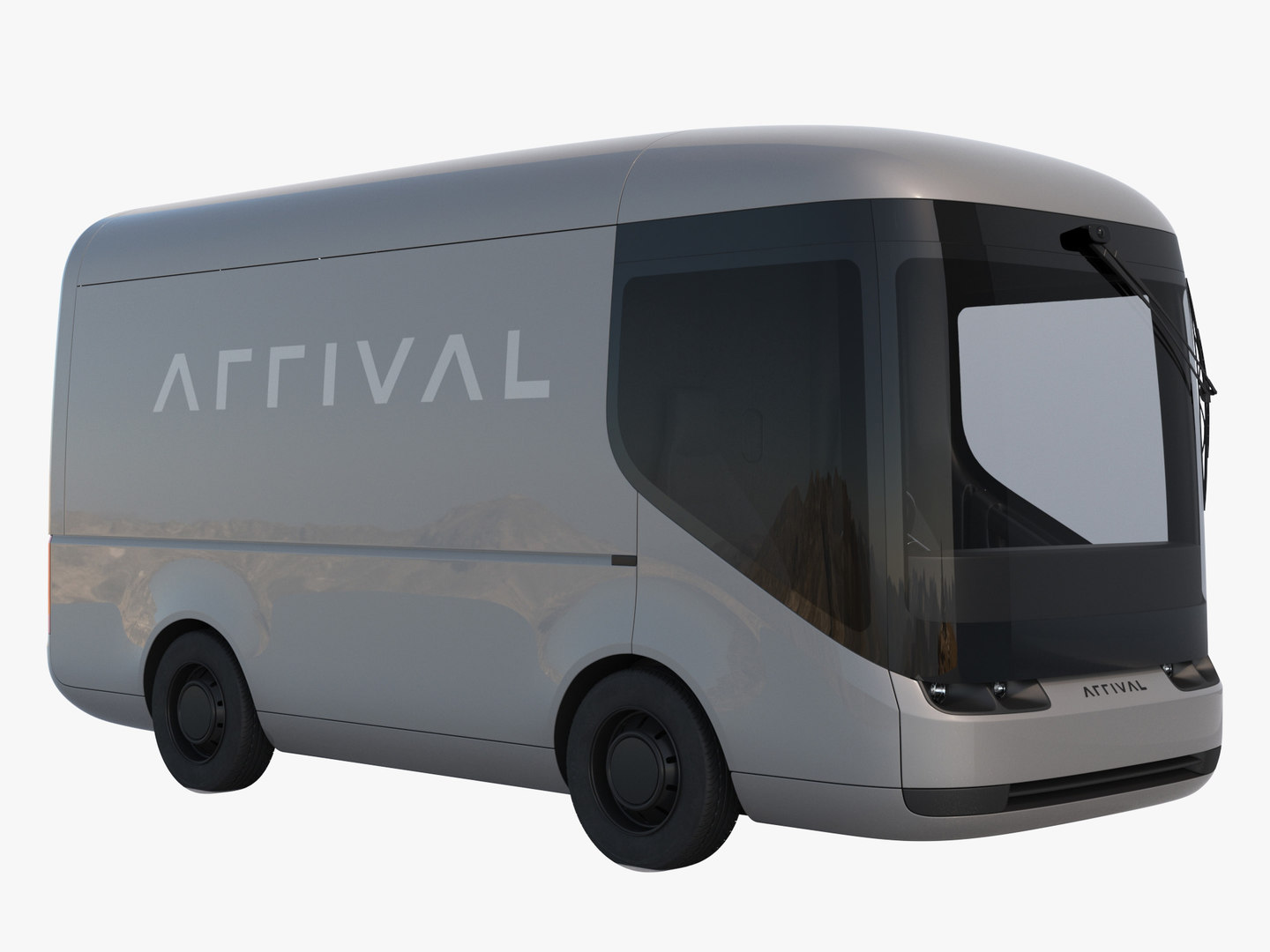 Arrival van 3D model - TurboSquid 1466374