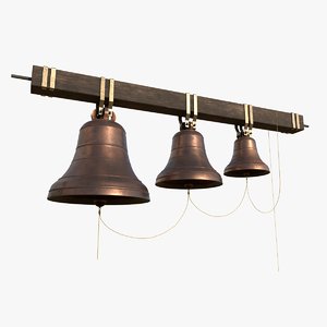 church bells 3D model