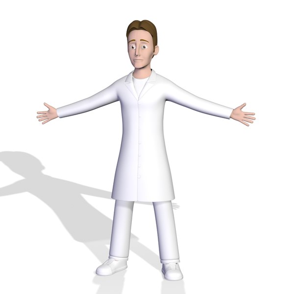 Scientist 3d model