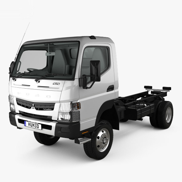 mitsubishi fuso canter 3d model