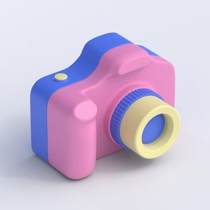 toy camera 3D model