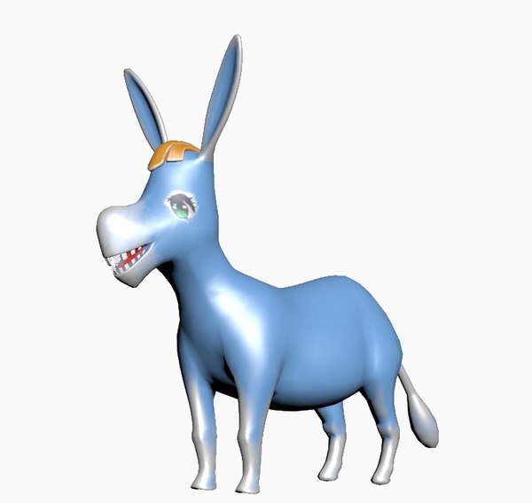 Donkey 3D Models for Download | TurboSquid