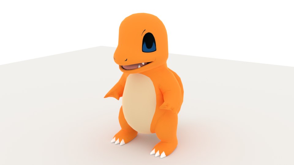 Rigged charmander animations 3D - TurboSquid 1467346