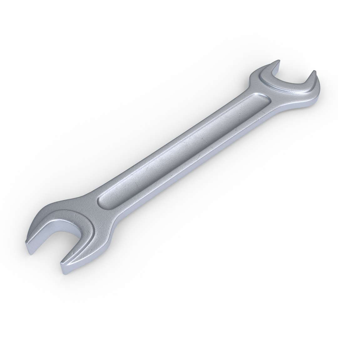 Wrench objects metalic 3D model TurboSquid 1467355