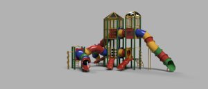 children playground 3D