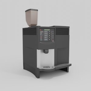 acorto 1500i coffee machine 3D