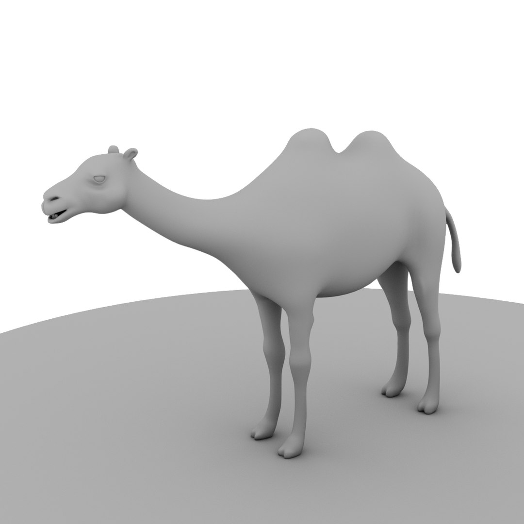 3D camel model TurboSquid 1467469