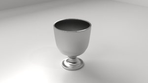 silver goblet model