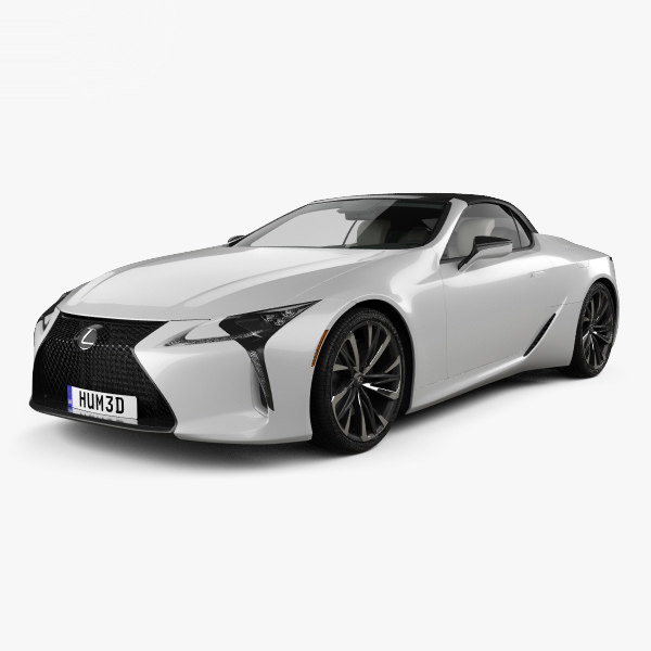 レクサスlcコンバーチブル20193dモデル Turbosquid 1467848