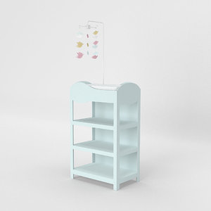 3D model baby changing stand mobile