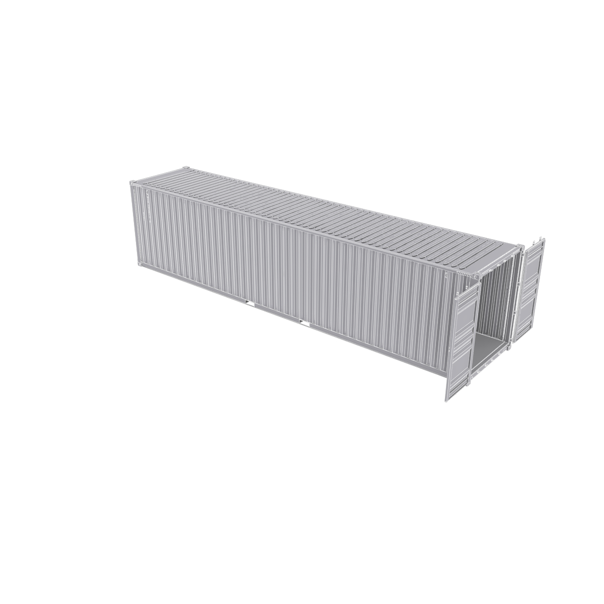 Building Revit Family Shipping Container RFA