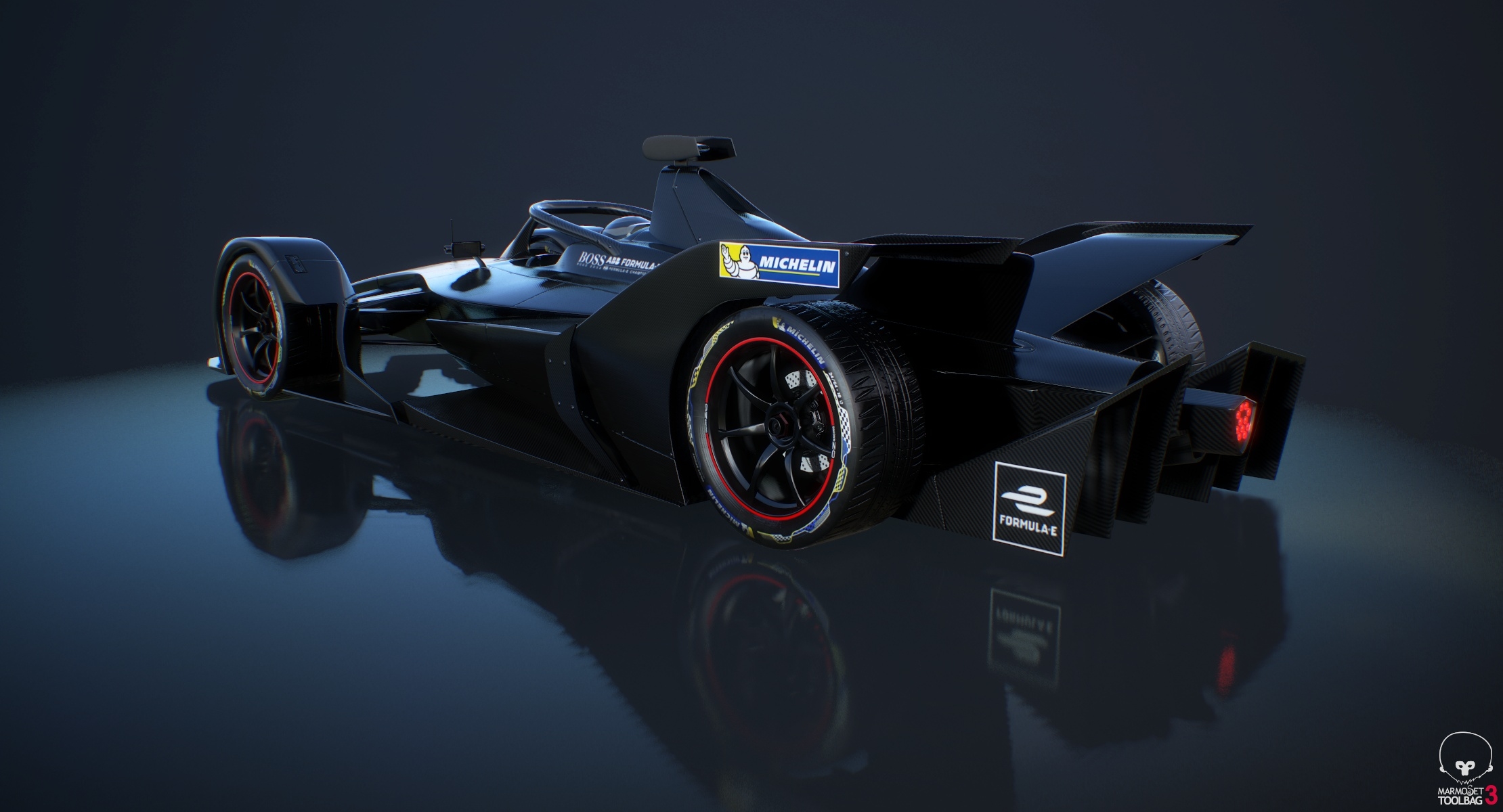 formula e gen2赛季2019 20203d模型