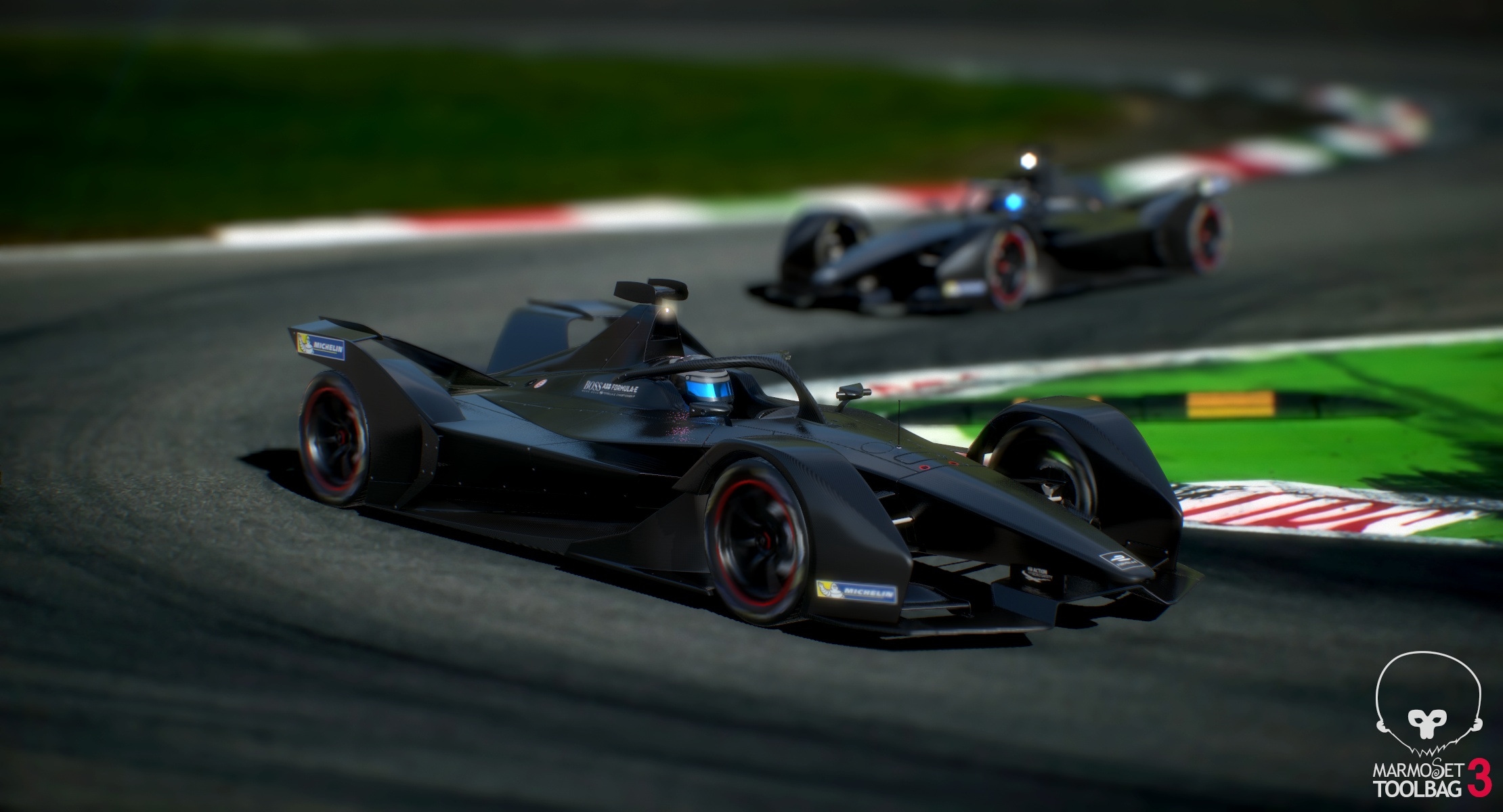 formula e gen2赛季2019 20203d模型