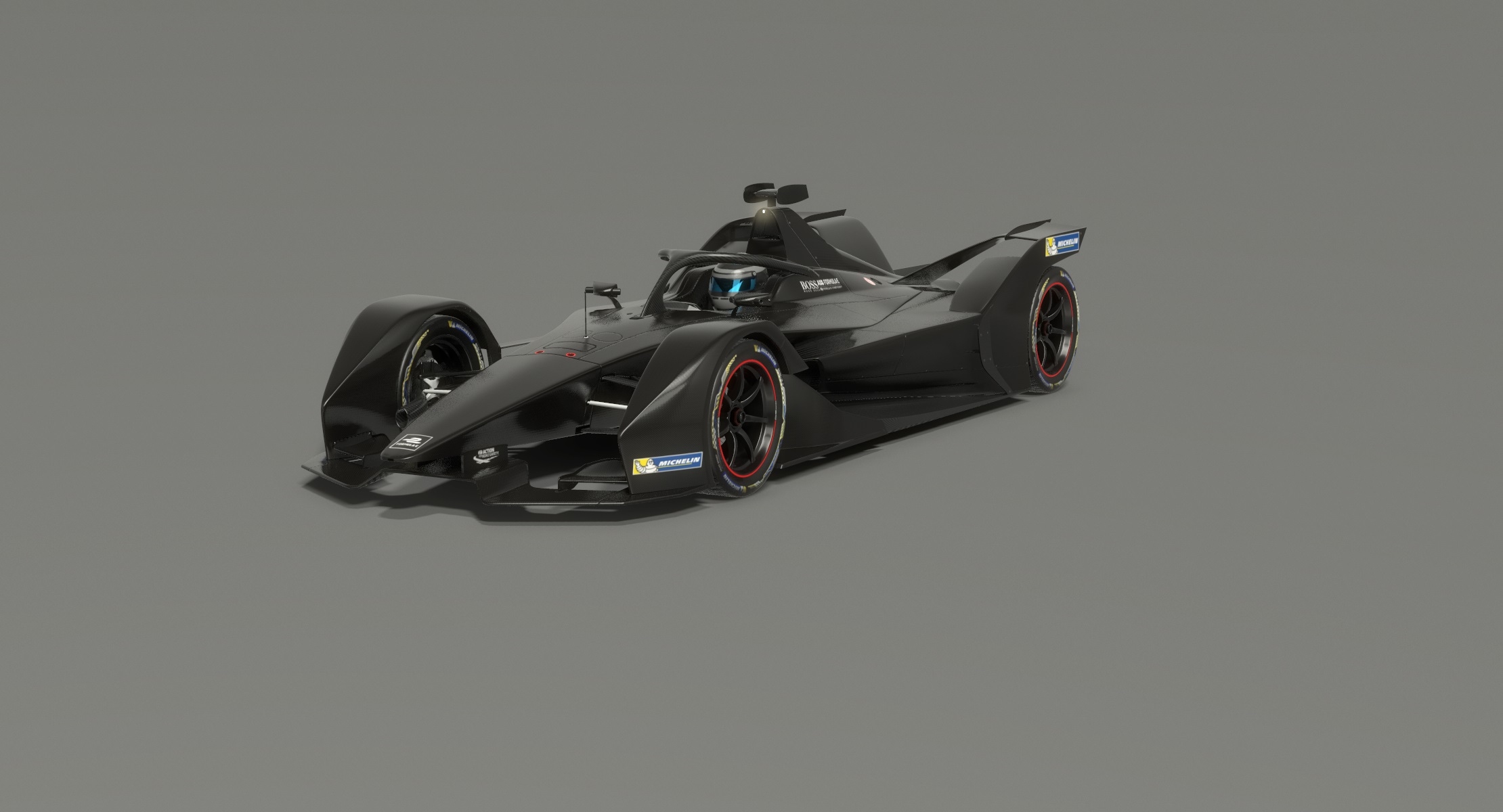 formula e gen2赛季2019 20203d模型