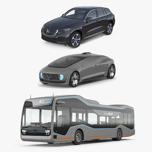 mercedes concept cars 3D
