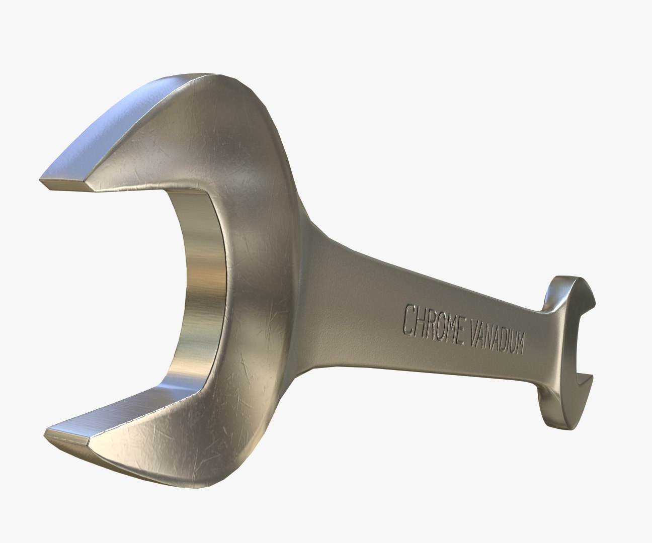 3D wrench spanner tool TurboSquid 1457136