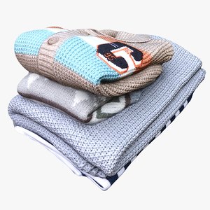 3D pile blankets jumper
