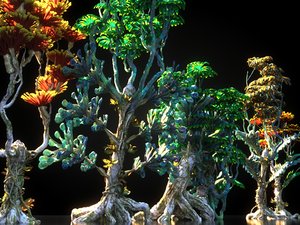 pandora jungle pack 3D model