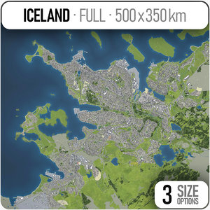 3D iceland -