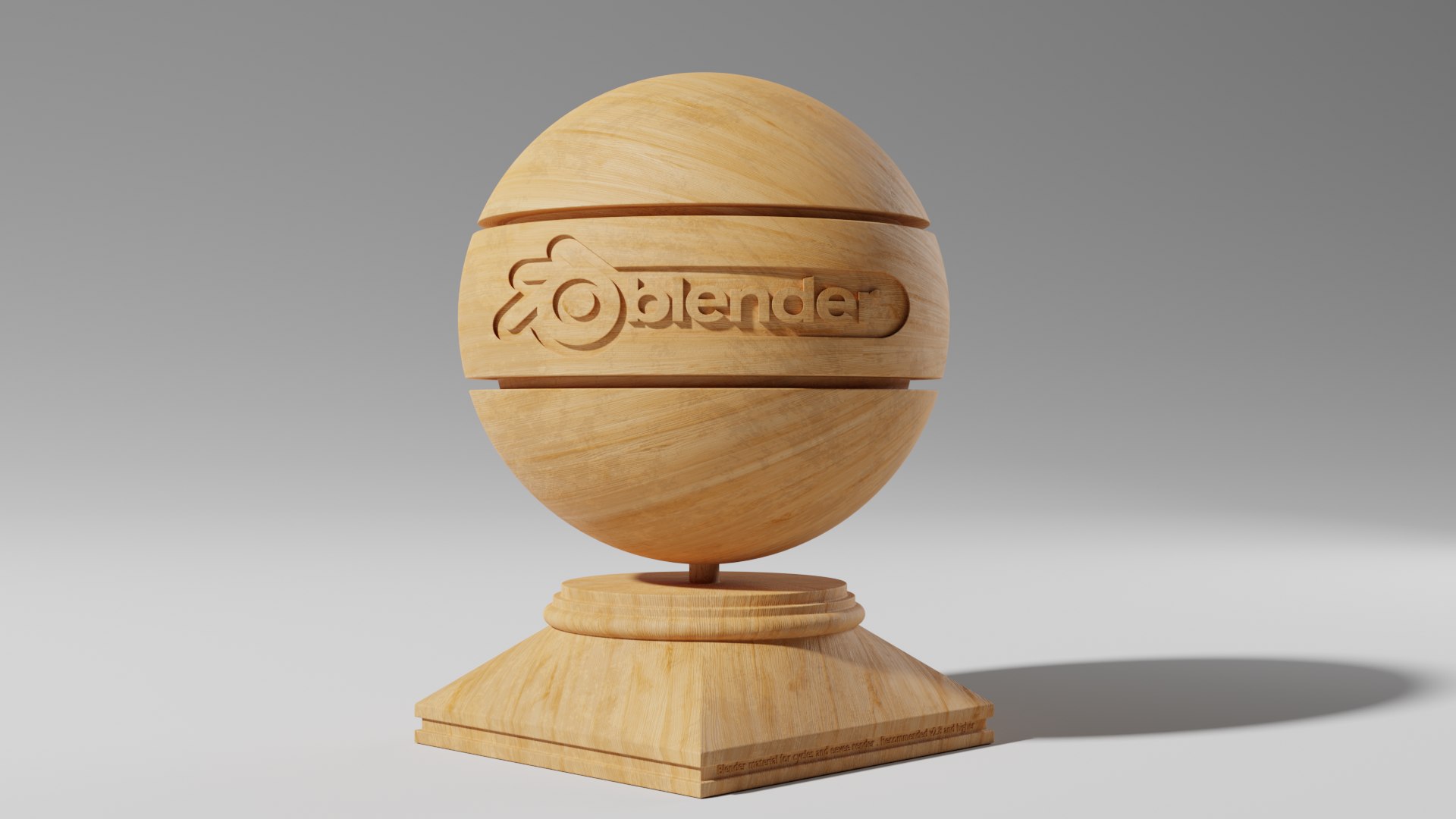 Materials wood material blender