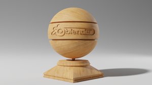 Wood Material for Blender