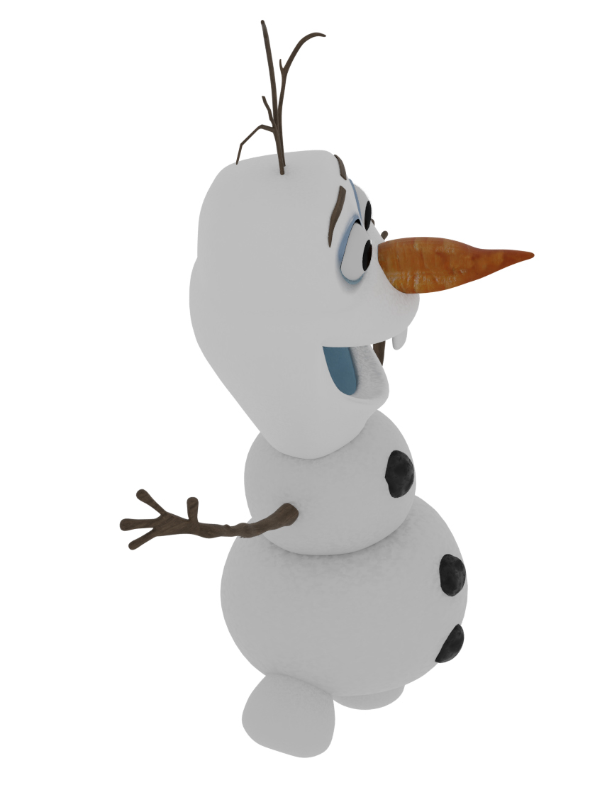 Olaf- frozen 3D model - TurboSquid 1468499