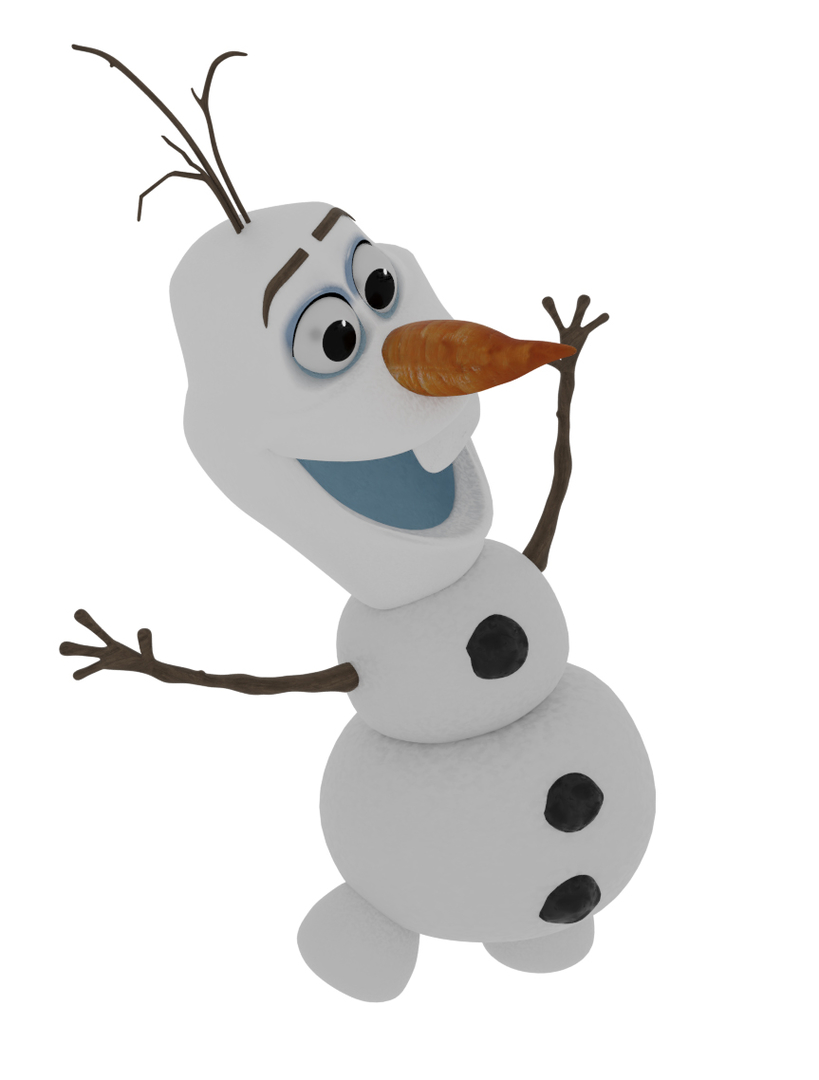 Olaf- Frozen 3d Model - Turbosquid 1468499