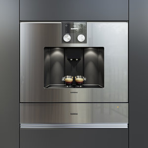 3D gaggenau espresso machine cm450111 