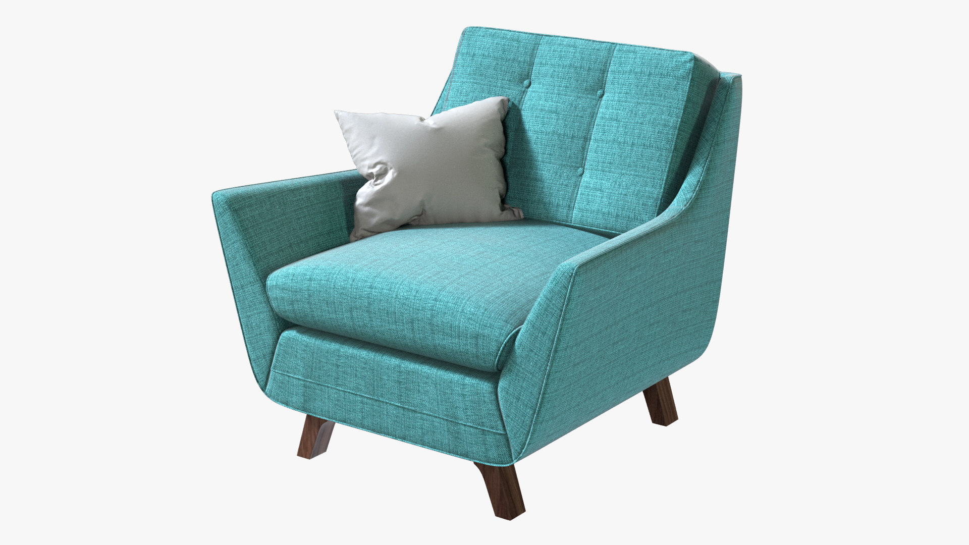 Realistic joybird eastwood armchair 3D TurboSquid 1468652