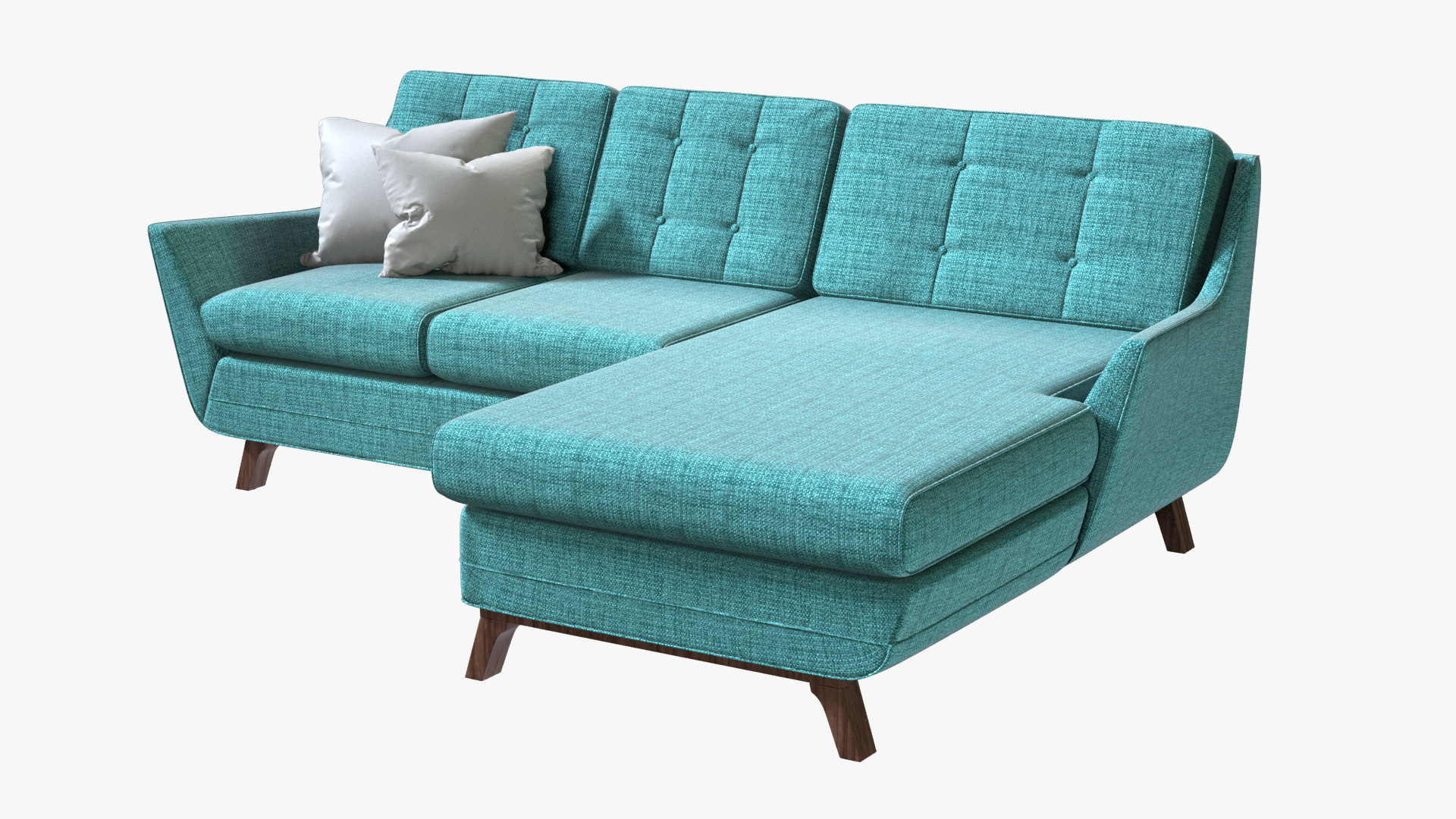 3D realistic joybird eastwood sectional sofa TurboSquid 1468664
