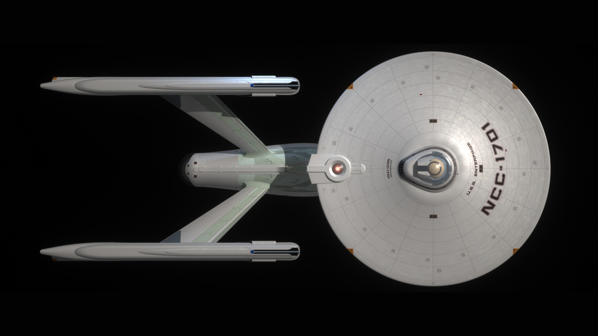 Starship enterprise refit 2d 3D model - TurboSquid 1468832