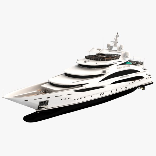 yacht 3d print model