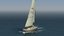 najad 343 sailboat 3D model