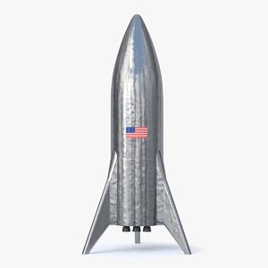 space ship 3D model