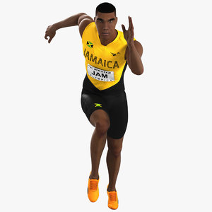 animations runner running model