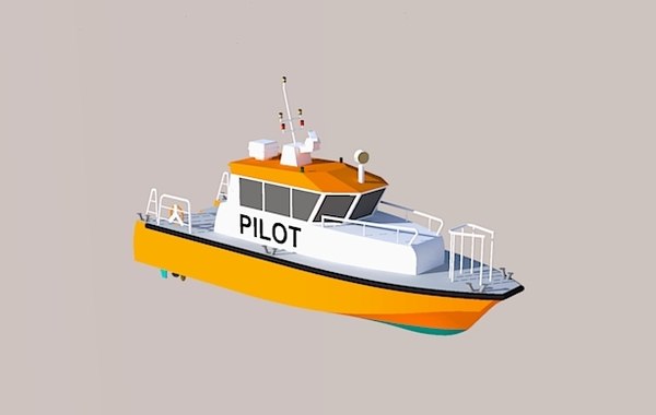 パイロットボート3dモデル Turbosquid