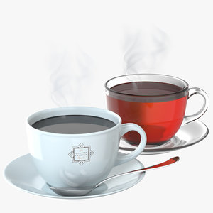 tea coffee cup model