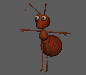 ant animation 3D
