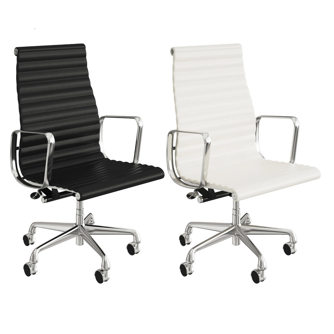 Office chair eames executive 3D TurboSquid 1444392