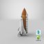 space shuttle endeavour 3D model