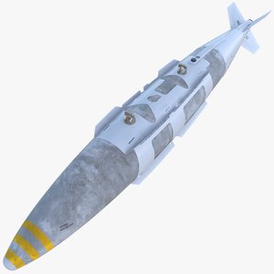 3D gbu-31 v jdam bomb model