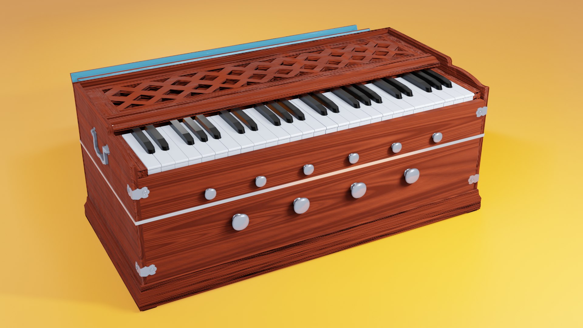 Harmonium classical indian 3D TurboSquid 1469496